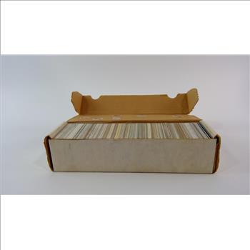 Box With Various Trading Cards