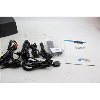 Boxlight Revolution II Personal LCD Projector (Model 3600A)