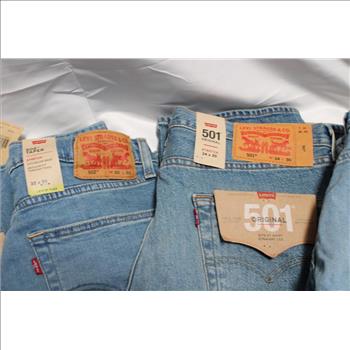 Brand New Levi's Jeans Lot, 5 Pairs