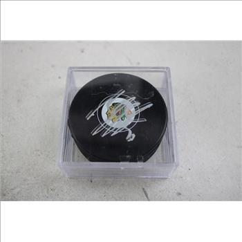 Brandon Saad Autographed Hockey Puck