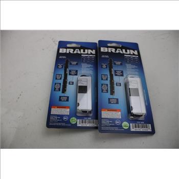 Braun Pen Light 450 Lumens, 2 Pieces