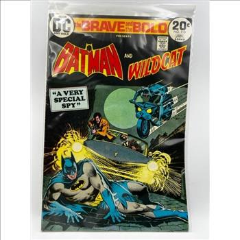Brave And The Bold Batman And Wildcat #110 January 1974 DC Comics
