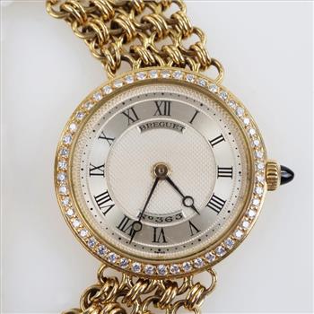 Breguet 18kt Gold Dress Watch-Evaluated By Our Certified Gemologist-AGS/GIA