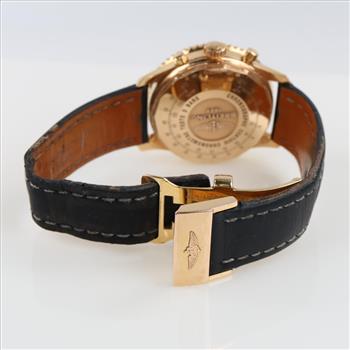 Breitling 18kt Gold Navitimer Watch- Evaluated By Our Certified Gemologist-AGS/GIA