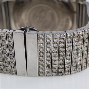 Breitling 31.71cts TW Diamond Super Avenger Watch- Evaluated By Our Certified Gemologist-AGS/GIA