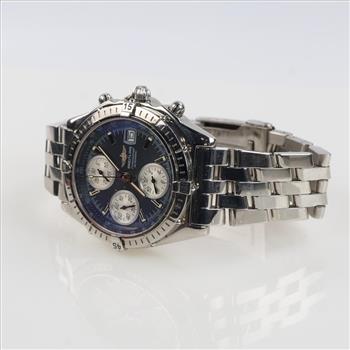 Breitling Blackbird Chronomat Watch- Evaluated by our Certified Gemologist-AGS/GIA