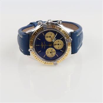 Breitling Callisto Chronograph Watch-Evaluated By Our Certified Gemologist-AGS/GIA