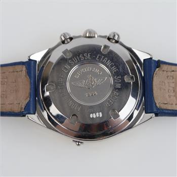 Breitling Callisto Chronograph Watch-Evaluated By Our Certified Gemologist-AGS/GIA