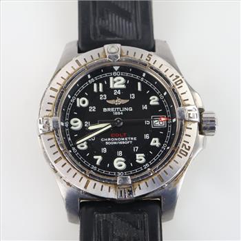 Breitling Colt Divers Countdown Watch - Evaluated By Our Certified Gemologist-AGS/GIA
