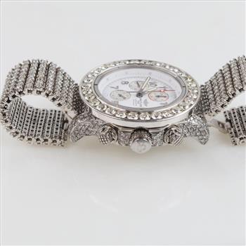 Breitling Super Avenger 38.09cts TW Diamond Watch-Evaluated By Our Certified Gemologist-AGS/GIA