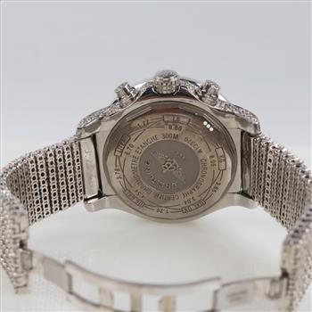 Breitling Super Avenger 38.09cts TW Diamond Watch-Evaluated By Our Certified Gemologist-AGS/GIA