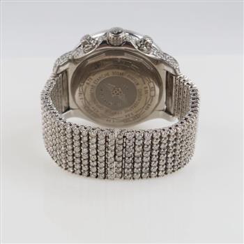 Breitling Super Avenger 38.09cts TW Diamond Watch-Evaluated By Our Certified Gemologist-AGS/GIA