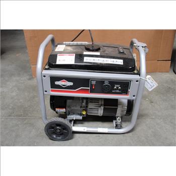 Briggs And Stratton Portable Gas Generator Model 030547