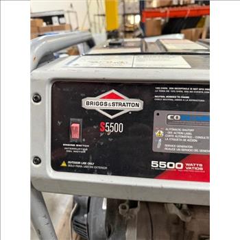 Briggs And Stratton S5500 Gas Powered Generator