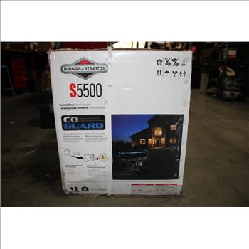 Briggs & Stratton 5500-Watt Gasoline Powered Recoil Start Portable Generator