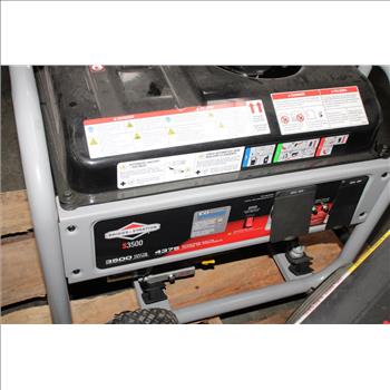 Briggs & Stratton S3500 Watt Portable Generator