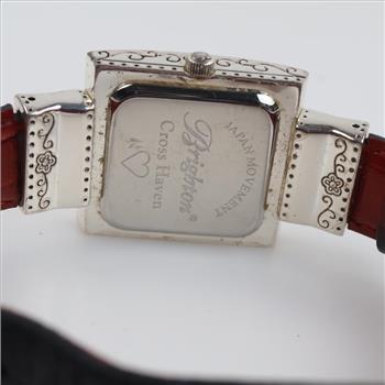 Brighton Silver-plated Cross Haven Watch
