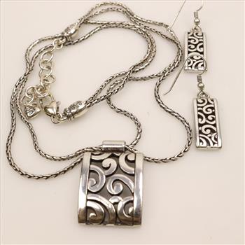 Brighton Silver-plated Jewelry, 3 Pieces
