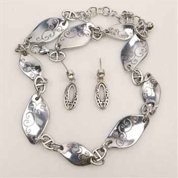 Brighton Silver-plated Jewelry, 3 Pieces