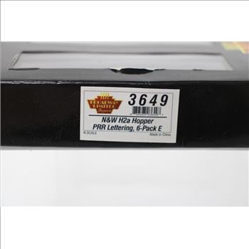 Broadway Limited N&W H2a Hopper PRR Lettering 6 Pack
