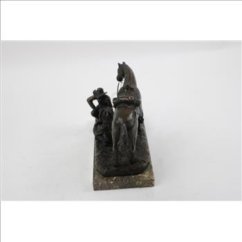 Bronze Cowboy Statue