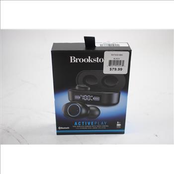 Brookstone Active Play True Wireless Earbuds, BSTWS19BK