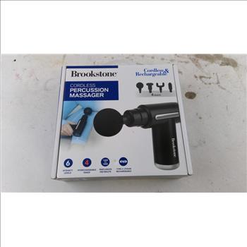 Brookstone Cordless Percussion Massager