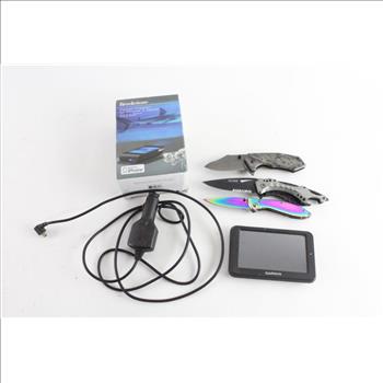 Brookstone Pocket Projector And More, 6 Pieces