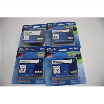 Brother P-touch Laminated Tape, 8+ Pieces