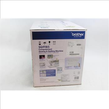 Brother SQ9185 Computerized Sewing & Quilting Machine