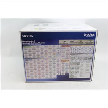 Brother SQ9185 Computerized Sewing & Quilting Machine