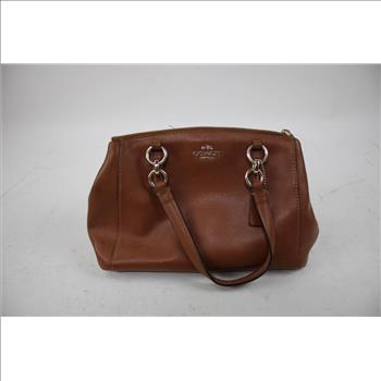 Brown Coach Handbag