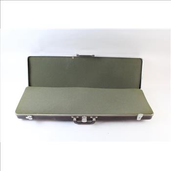 Brown Hard Shell Rifle Carrying Case