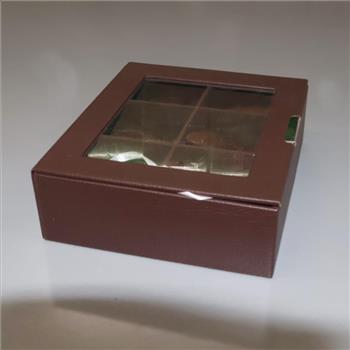 Brown Watch Display Case