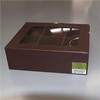 Brown Watch Display Case