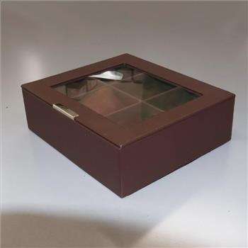Brown Watch Display Case