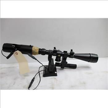 BSA Sweet 17 Rifle Scope With Attachments