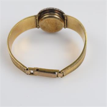 Bucherer 10kt GP Case Watch