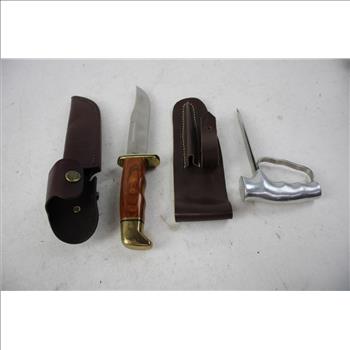 Buck And Other Knives, 2 Pieces