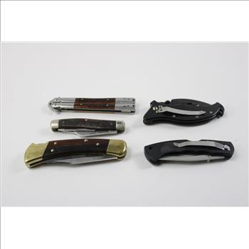 Buck And Other Knives, 3+ Pieces