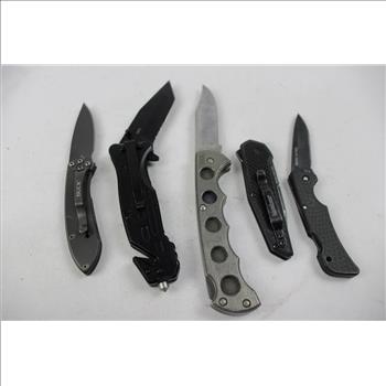 Buck And Other Knives, 5 Pieces