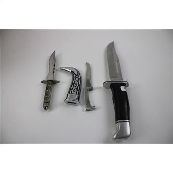 Buck, Avalanche, Jungle Master, Custers Last Stand, And Other Knives, 6 Pieces