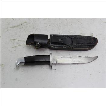 Buck Fixed Blade Knife With Sheath