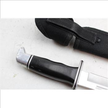 Buck Fixed Blade Knife With Sheath