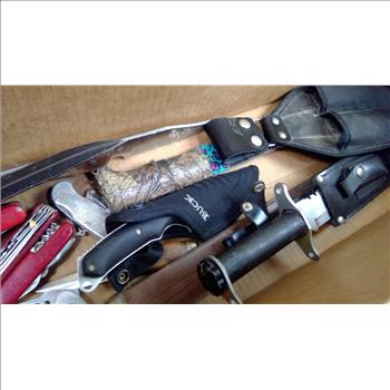 Buck, Kessler, And Other Knives, 17 Pieces