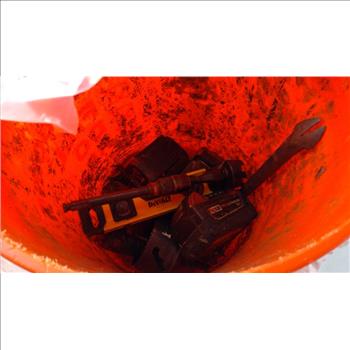 Bucket With Assorted Tools, 8+ Pieces