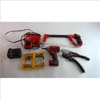 Bucket With Assorted Tools, 8+ Pieces