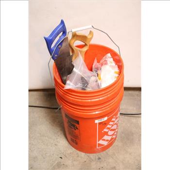 Bucket with Tools, 10+ Pieces