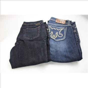 Buckle MEK Denim Samara Straight Jean W29x32L, Saka Slim Boot W29xL34, 2 Pieces