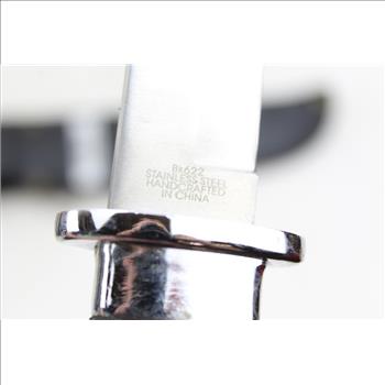 Bud K Bk622 Fixed Tanto Blade Knife And Sheath